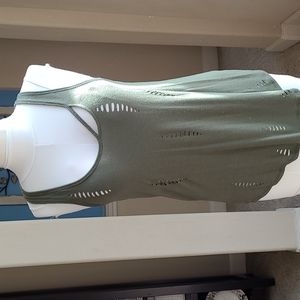 Express, Olive Green Tank, Large